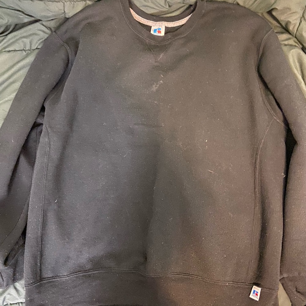 Russel Black Crew neck